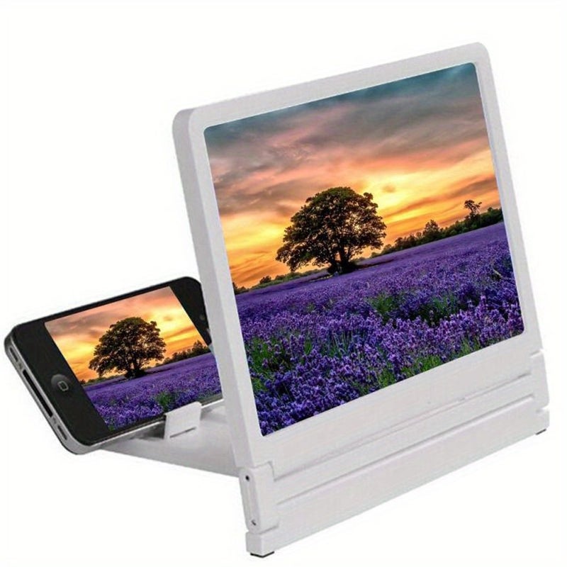 Universal Assorted 3D HD Mobile Screen Magnifier With Eye Care Stand - Image 1