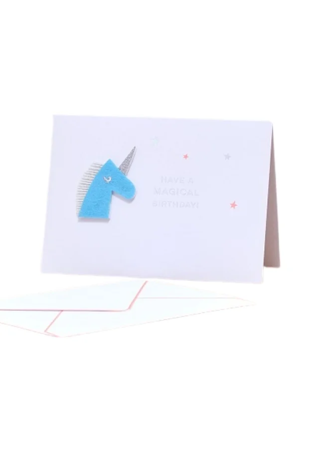 Meri Meri Unicorn Have a Magical Birthday Card