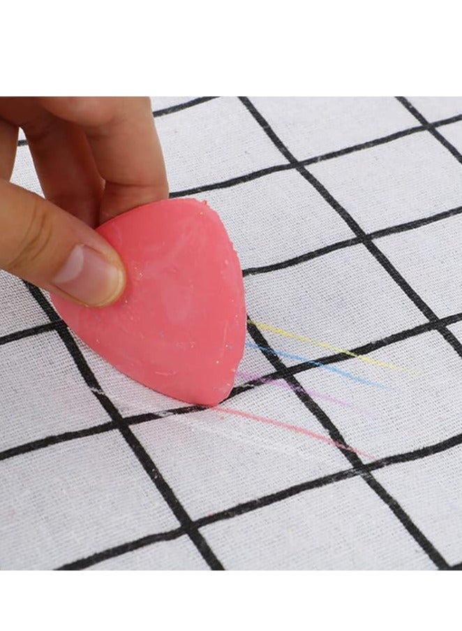 Triangle Tailors Chalk,Sewing Fabric Chalk and Fabric Markers for Quilting,Sewing Supplies Accessories(20 Pieces) - Image 5