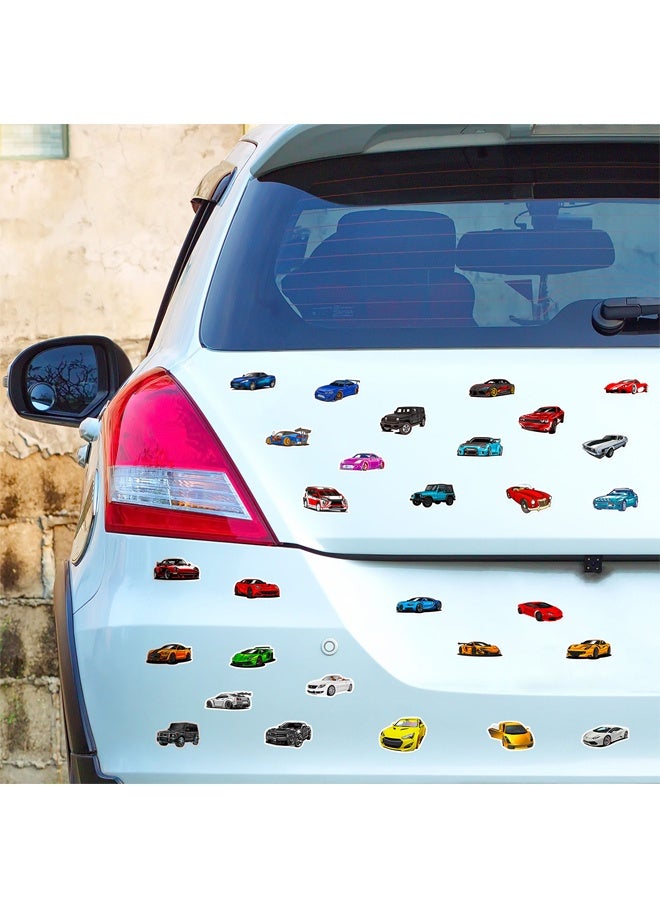 هالامودو 50 جهاز كمبيوتر شخصي ملصقات السيارة للأطفال,ملصقات السيارات السباقية, ملصقات السيارات الرياضية, ملصقات اللون مقاومة للماء, ملصقات مناسبة لزجاجات المياه, أجهزة الكمبيوتر المحمولة, ملصقات التزلج, ملصقات الخوذة باردة ملصقات - Image 3