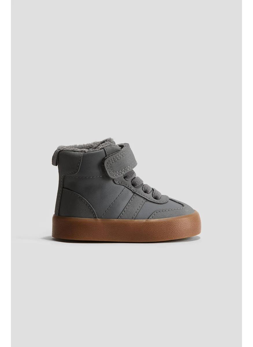 اتش اند ام Warm-Lined Hi-Top Trainers