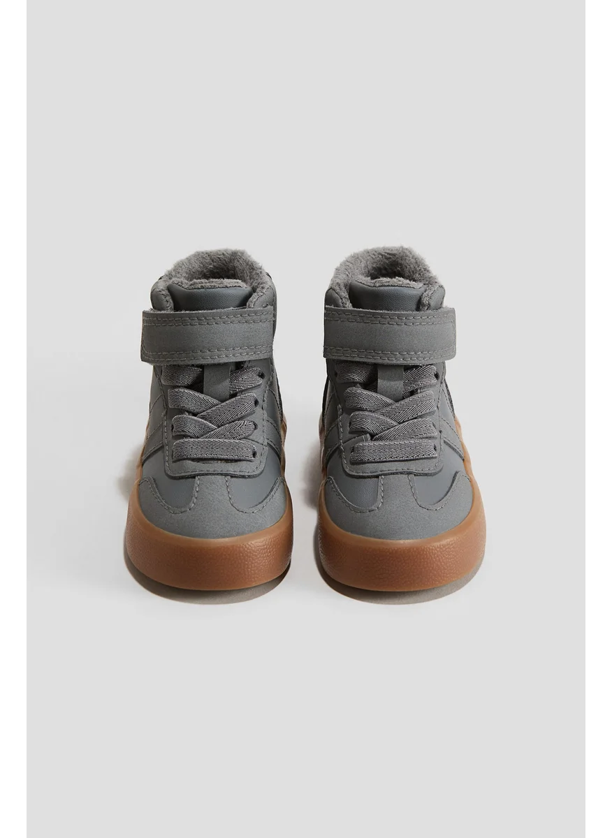 اتش اند ام Warm-Lined Hi-Top Trainers