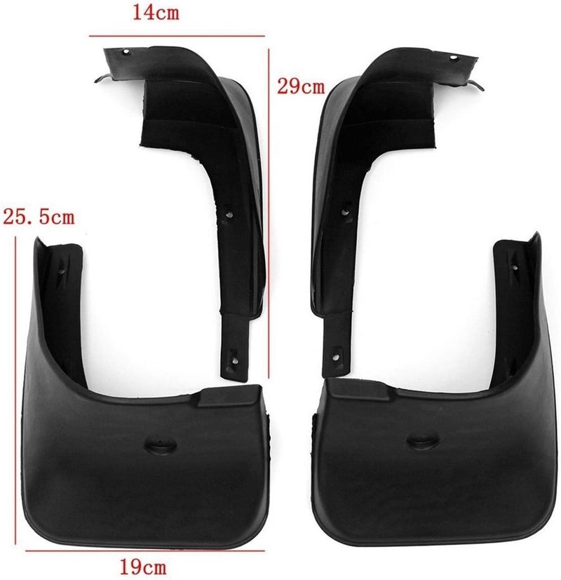 Wivplex Car Mudguard Splash Guard for Toyota Corolla Altis 2007-2013 - Image 2