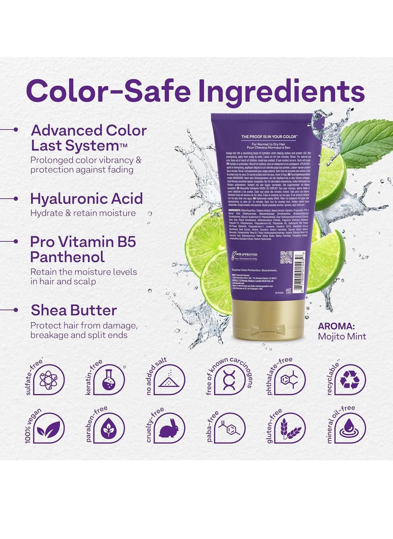 ColorProof - Colorproof Moisture Masque 5.2FL.Oz. Hydrating Moisturizing Deep Conditioner for Color-Treated Hair, Mojito Mint Scent - Image 1