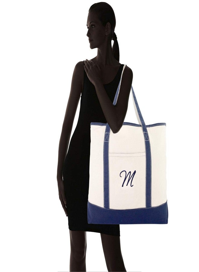 داليكس حقيبة داليكس مونوجرام توت، لون أزرق داكن، قابلة للتخصيص بالأحرف الأولى - مقاس متوسط - Image 2