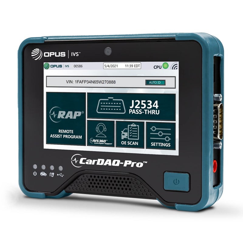 Opus IVS CarDAQPro All Makes J2534 Reprogramming Tool and Remote Assisted Programming Plus IVS360