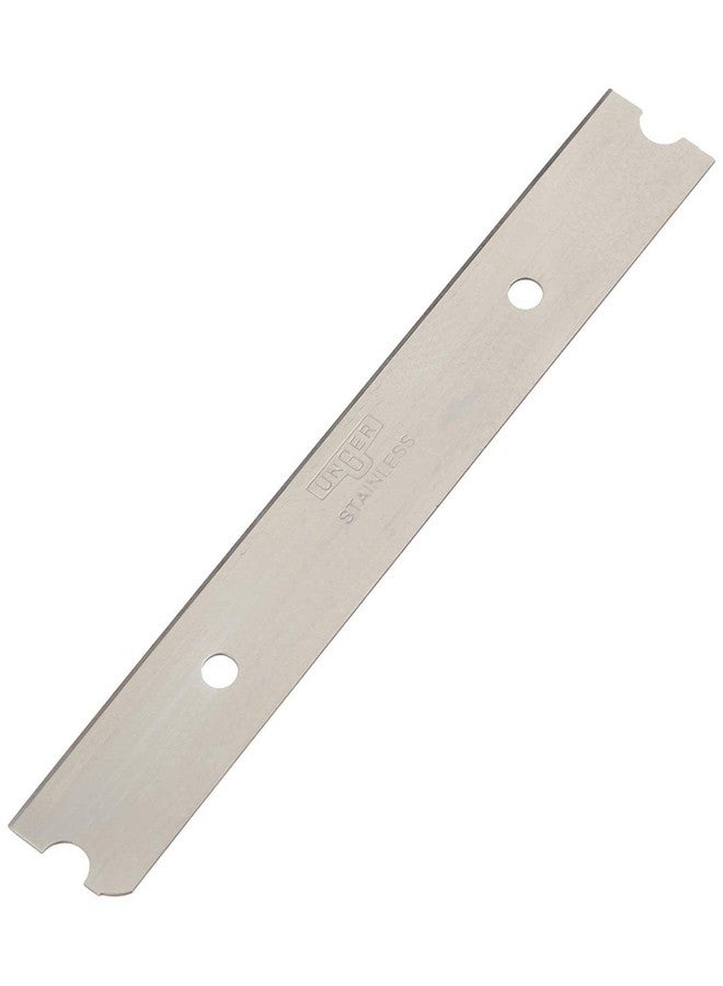 UNGER 4" Stainless Steel Replacement Blades, 10 Blades/Pack - Image 3
