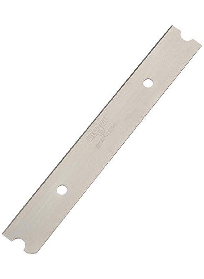 UNGER 4" Stainless Steel Replacement Blades, 10 Blades/Pack - Image 2