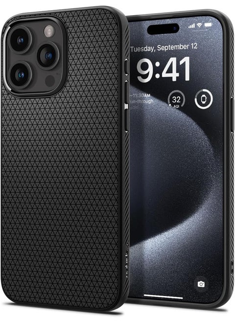 Liquid Air for iPhone 15 Pro Case Cover - Matte Black