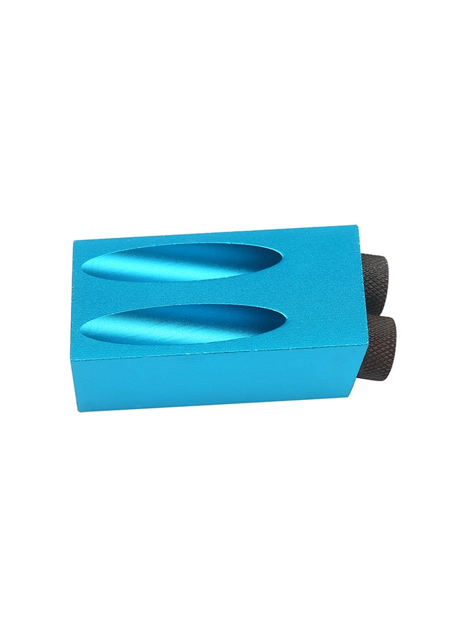 14pcs Woodworking Oblique Hole Locator Set Blue 20.00X2.00X13.00cm - Image 4