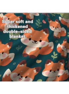 General Baby and children's cartoon flannel thin blanket (warm and comfortable, suitable for sleep, game use) 70cm*100cm - 345  - Image 1