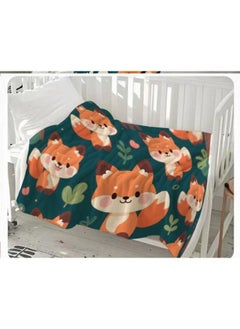 General Baby and children's cartoon flannel thin blanket (warm and comfortable, suitable for sleep, game use) 70cm*100cm - 345  - Image 2