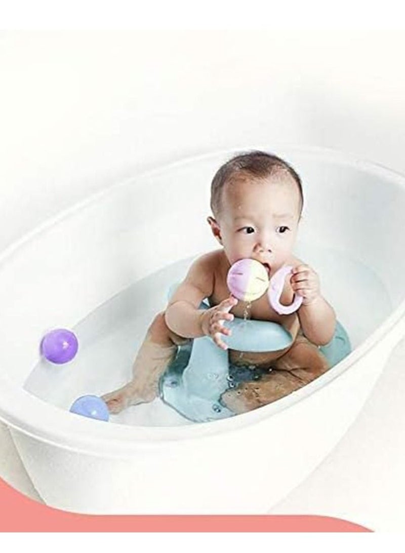 Gonice Infant Anti Slip Safety Chair Bath Tub Ring Seat for Kids - Image 2