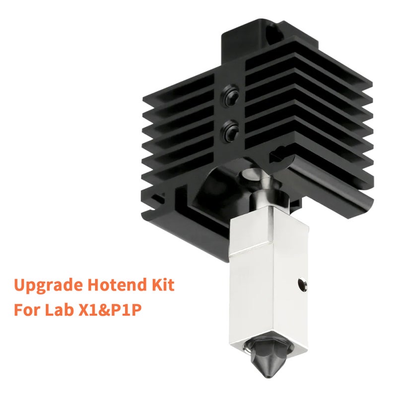 Upgraded Hotend Kit: 0.4mm Hardened Steel Nozzle, High Temp 300℃, Anti-leak Design - Hotend for Bambu Lab X1-carbon Combo P1P 3D Printers - Image 2