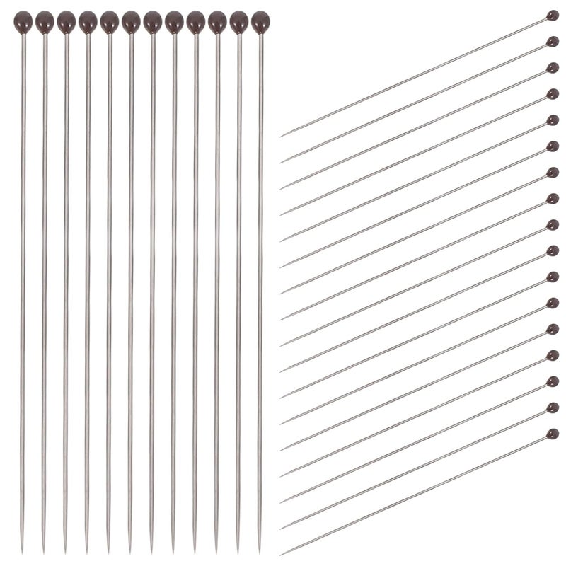 Stainless Steel Entomology Pins 100pcs for Insect Specimen Mounting Science Education - Image 1