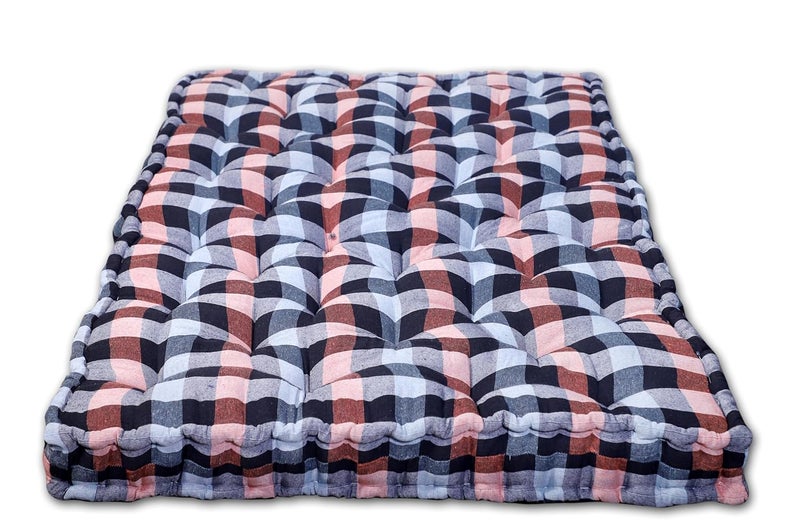 Generic Sleep Best Single Bed Foldable Light Weight Mattress Soft Gadda Multicolour 1 Sleeping Capacity 3 x 6 ft or 72 x 36 InchPack of 1 2 PCS Set 