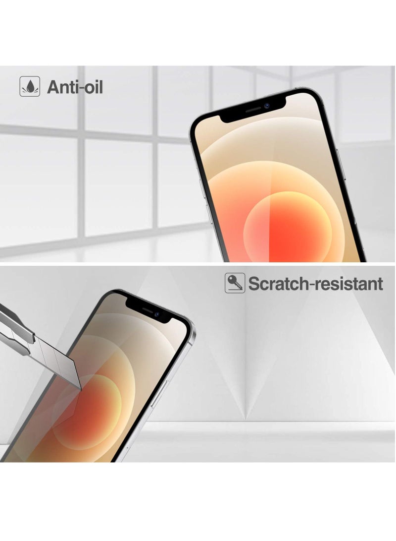 Procases 2 Pack iPhone 12 Pro iPhone 12 6.1 inch 2020 Privacy Screen Protector Anti Spying Dark Tempered Glass Screen Film Guard iPhone 12 Pro 5G Screen Protector - Image 3