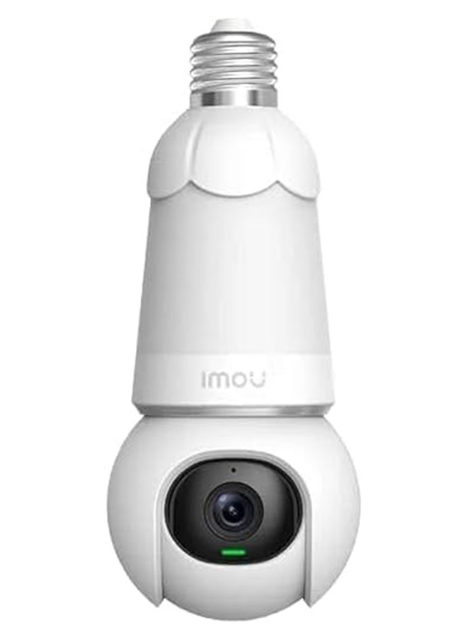 IMOU 3MP Bulb & Camera 2 in 1 Camera, UHD Image by Imou Sense AI Algorithm, Easy Installation, 360° View with 8x Zoom and 340° Pan & 90° Tilt Lens, Human/Vechile Detection, 25m Night Vision, 2.4G WiFi, Imou Cloud Storage 