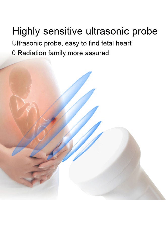 نيبمينينت Potable Ultrasound Doppler Fetal Heart Rate Monitor - Image 3