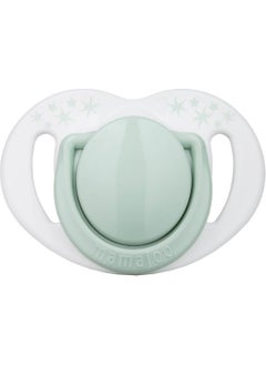 Mamajoo Sterilization Storage Box Powder Green Patterned Double Orthodontic Pacifier / 0 Months+  - Image 3