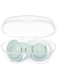 Mamajoo Sterilization Storage Box Powder Green Patterned Double Orthodontic Pacifier / 0 Months+  - Image 4