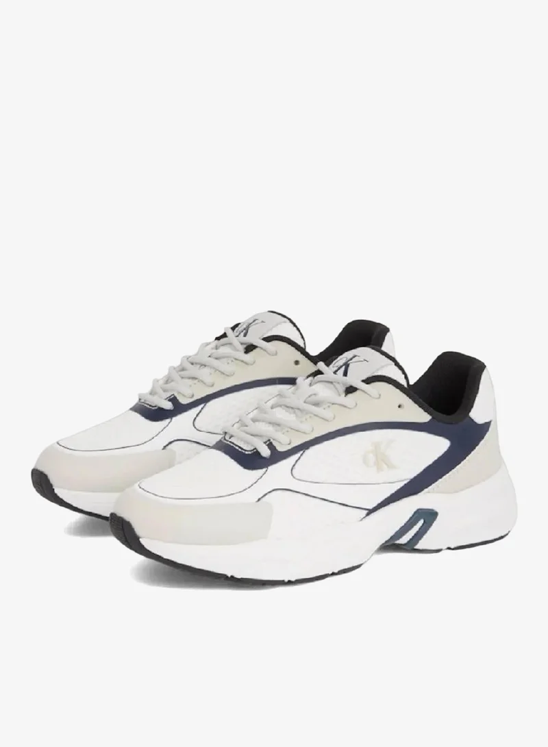 كالفن كلاين جينز حذاء رياضي من قماش شبكي