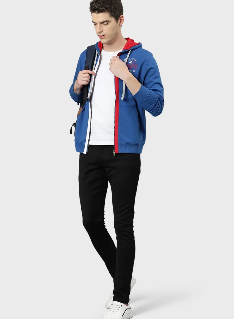 bhpoloclub Stripe Hoodie