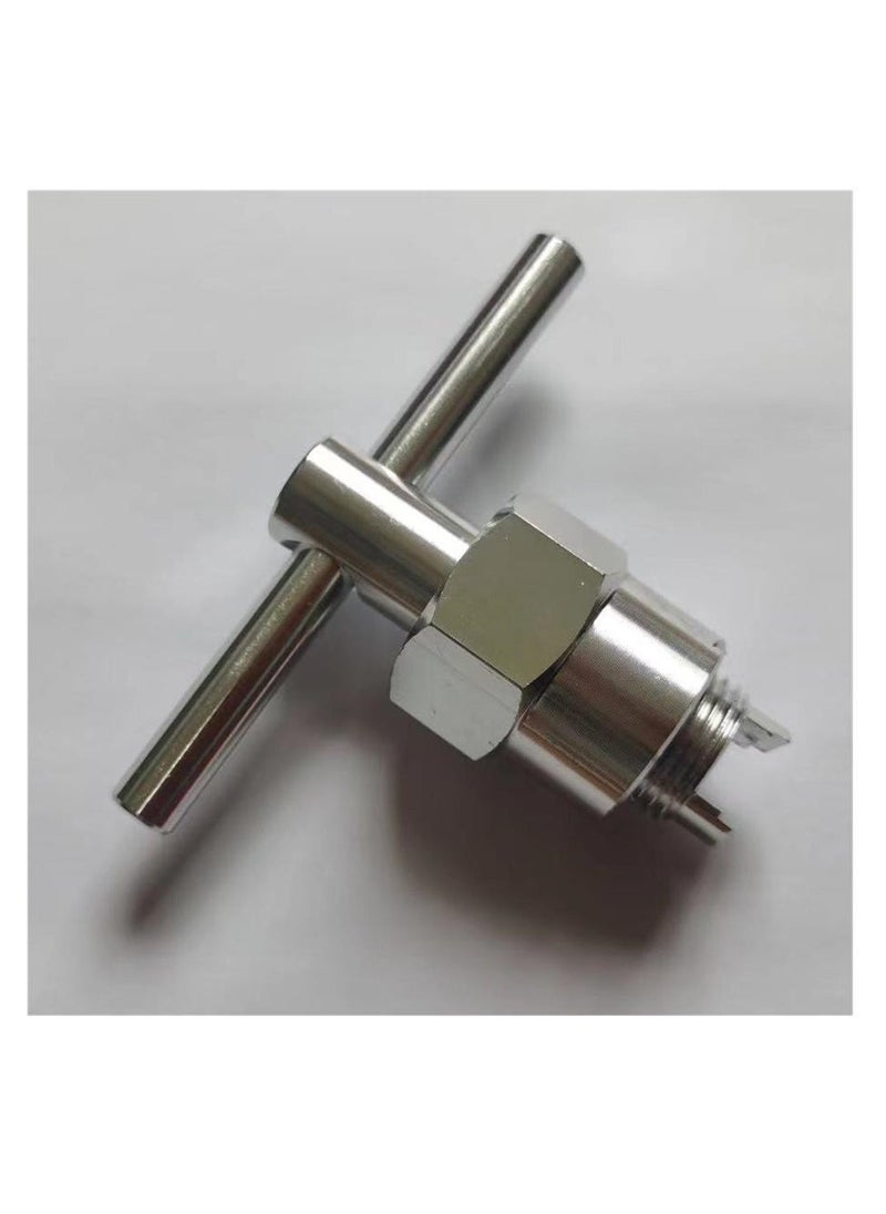 1222 Replacement Cartridge, Faucet Quick Opening Copper Valve Core, Retainer Clip, Leak-Proof Shower Faucet Repair Kit, Brass Bathtub Shower Valve Parts - Image 2