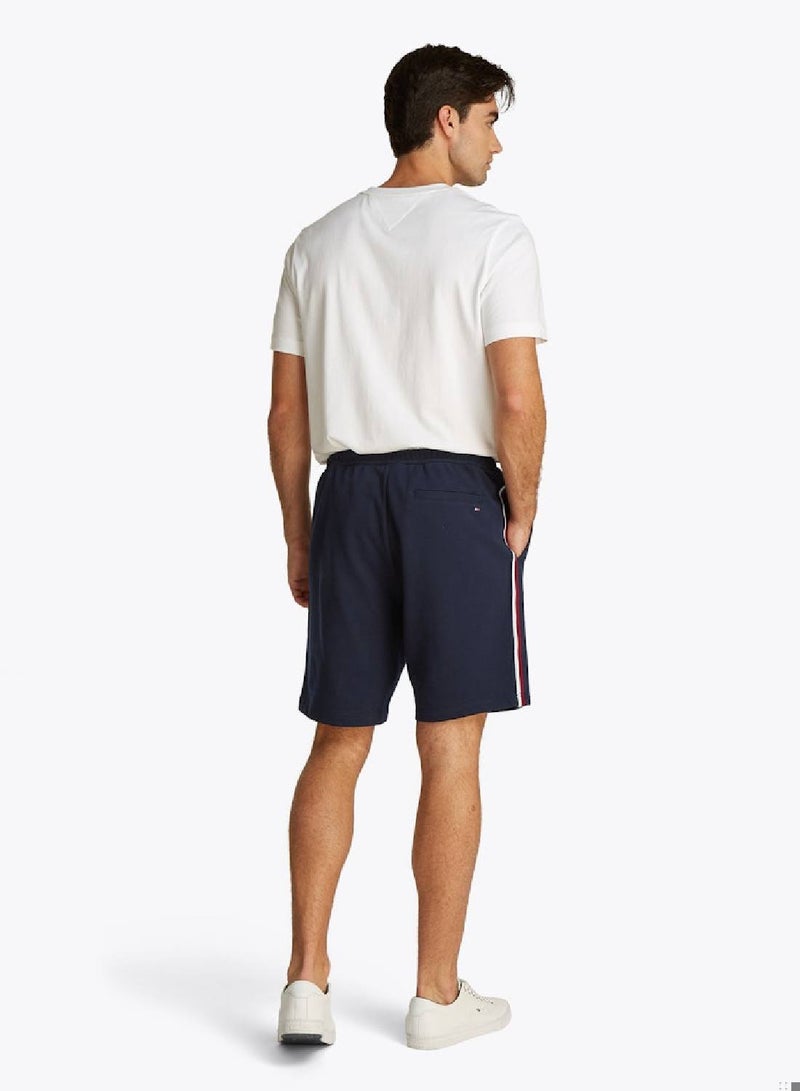 TOMMY HILFIGER Global Stripe Sweat Shorts - Image 4
