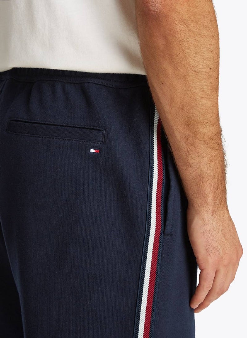TOMMY HILFIGER Global Stripe Sweat Shorts - Image 5