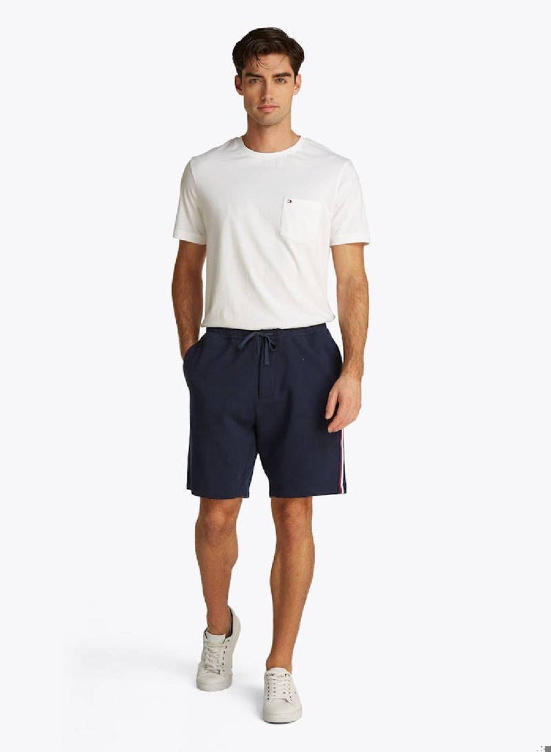 TOMMY HILFIGER Global Stripe Sweat Shorts - Image 3