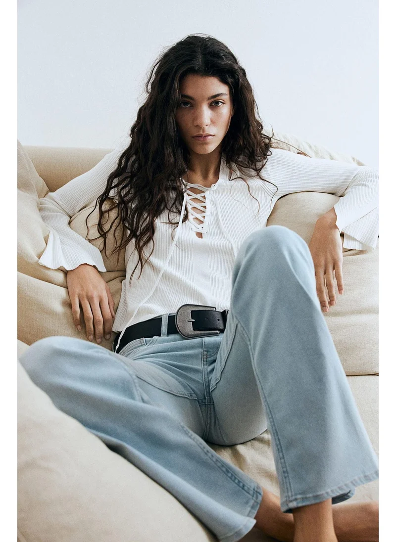 H&M Flared Low Jeans