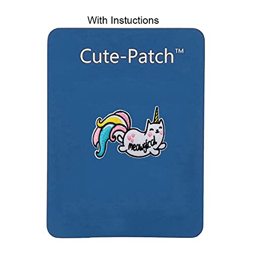 Cute-Patch Unicorn Cat Meowgical Rainbow Embroidered Iron on Patch for Cat Dad Cat Mom - Image 3