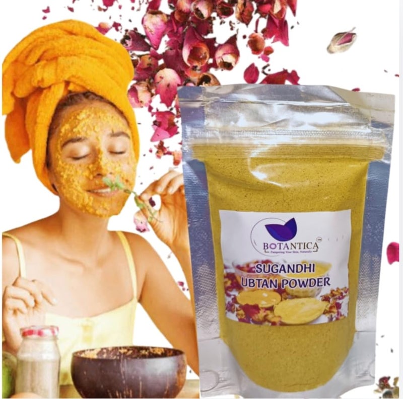 BOTANTICA Sugandhi Utane, Prepared with 100% Ayurvedic ingredients, Ayurvedic Ubtan For Diwali 50g - Image 5