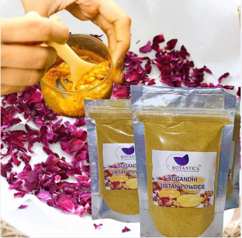 BOTANTICA Sugandhi Utane, Prepared with 100% Ayurvedic ingredients, Ayurvedic Ubtan For Diwali 50g - Image 4