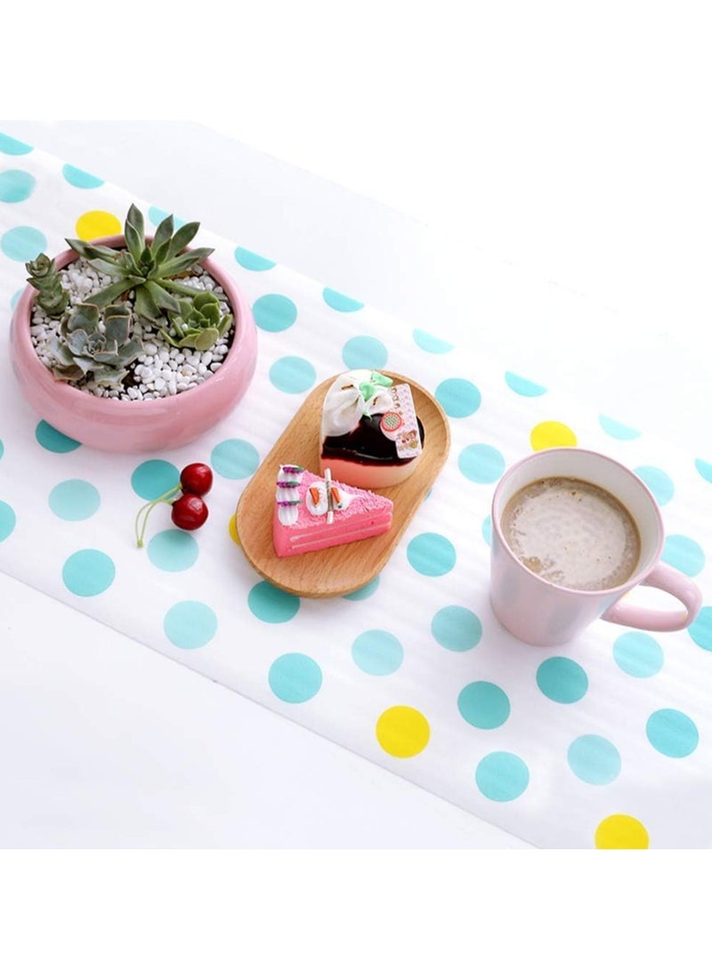 مفرش بلاستيكي مقاوم للماء ومضاد للانزلاق ومقاوم للماء ومضاد للانزلاق  مقاس 45 سم × 300 - Image 2