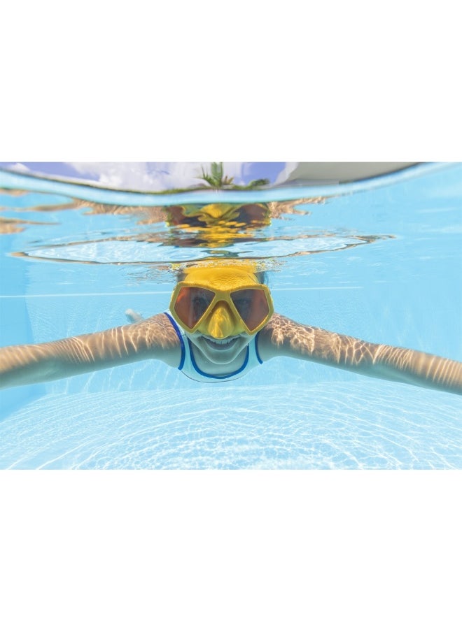 Bestway Bestway - Dominator Essential Diving Mask - Orange - 22059  - Image 4