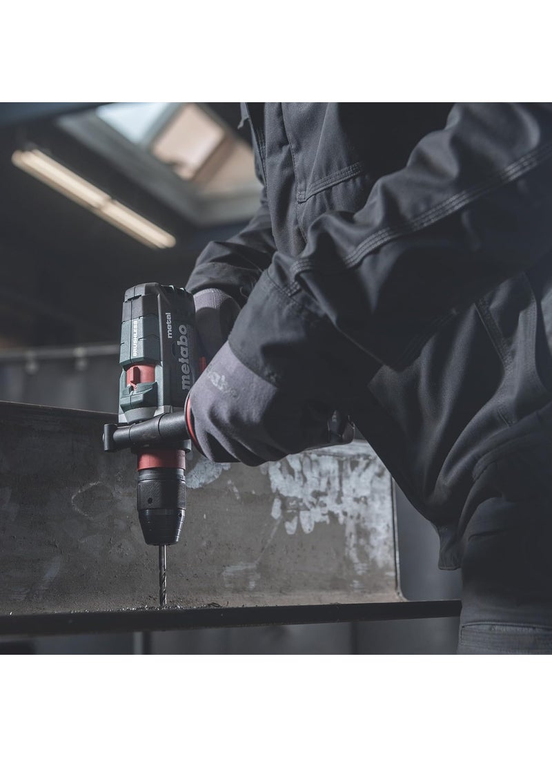 Metabo Metabo 18V Cordless HighSpeed Driver Drill Kit  218V 55Ah Batteries  Quick Change Chuck  Rohm Supra SK Drill Chuck  Made in Germany  BS 18 LTX3 BL Q I Metal 55 Kit MB  - Image 5