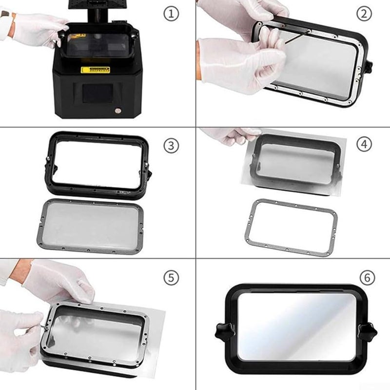 FEP Release Film 240x380x0.15mm 5PCS High Transparency 95 for DLP 3D Printer Photon Jupiter 6K - Image 4