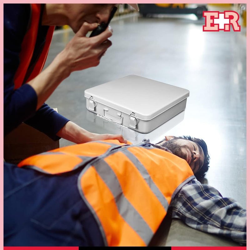 Ever Ready First Aid حافظة معدنية رقم 24 10 × 10 × 25 - Image 3