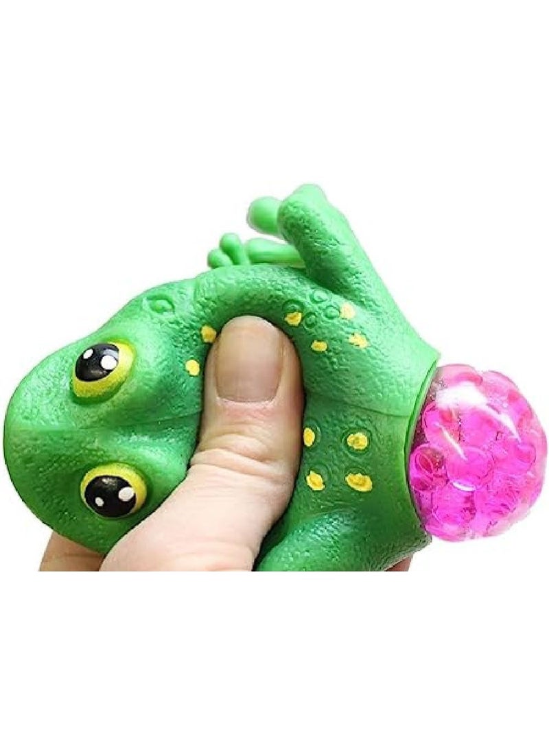Keycraft Keycraft Squeezy Frogs with Spawn – Assorted Colors, Fun Sensory Toy, Stretchable & Squishy for Stress Relief & Playtime  - Image 3