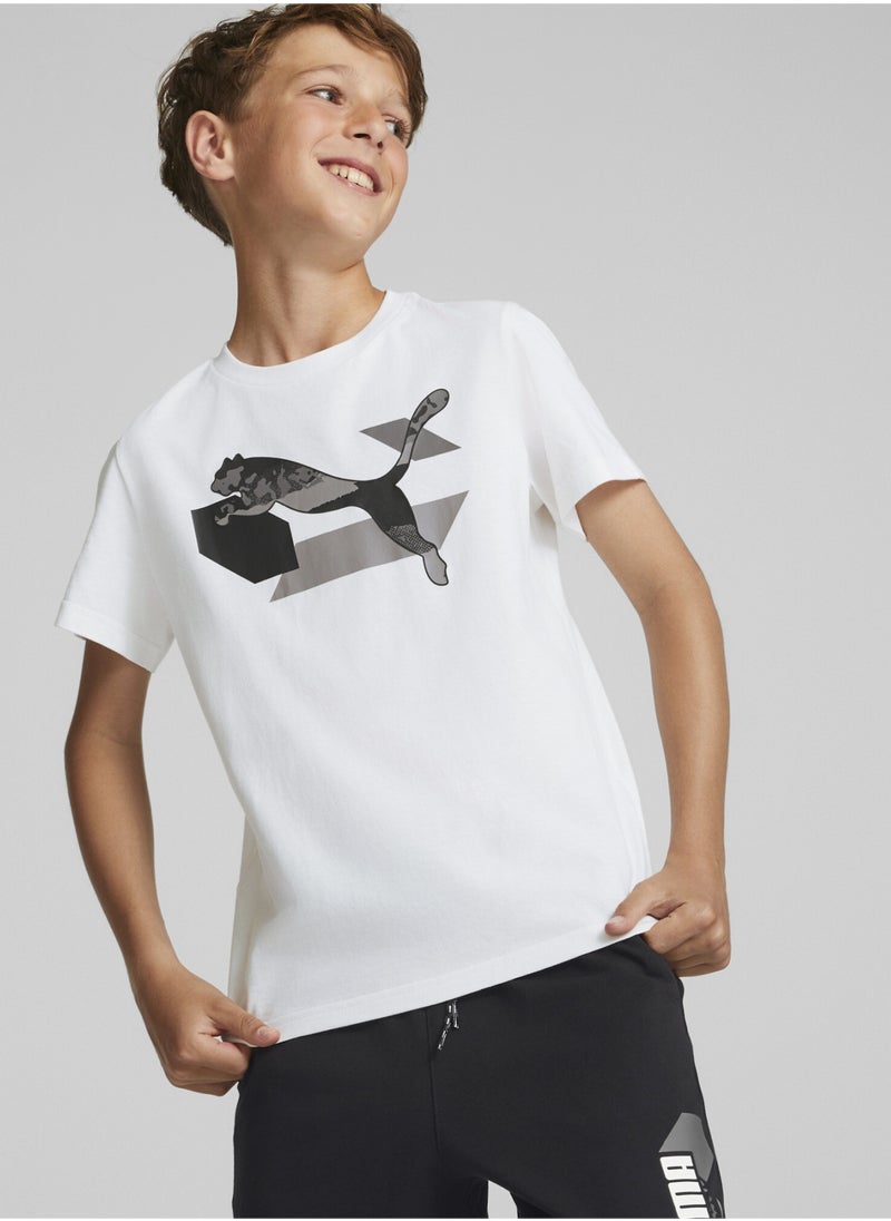 PUMA - Alpha Kids Boys Graphic T-Shirt Youth - Image 1