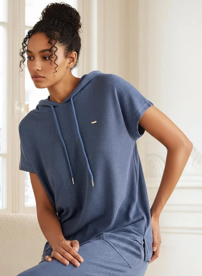 سبلاش فيڤ طقم بيجامة بغطاء رأس وسروال