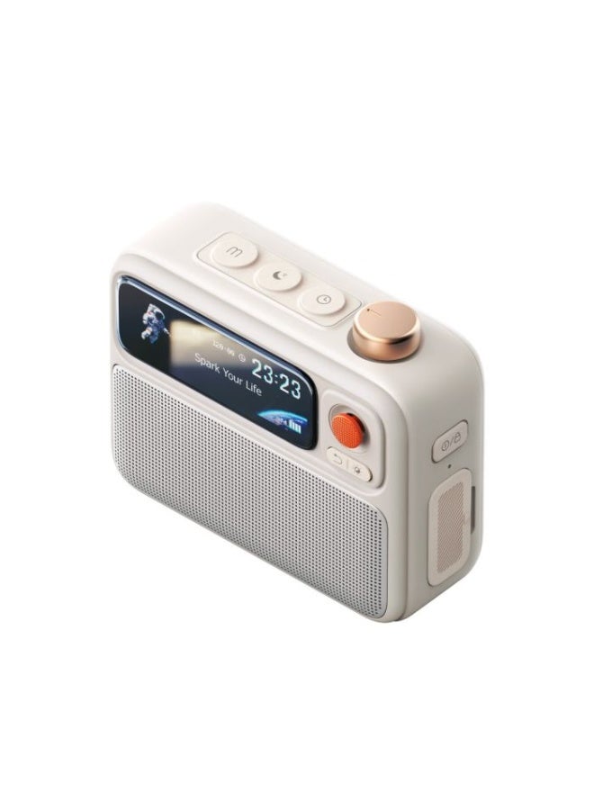 Divoom FlowToo Multifunctional Bluetooth Speaker - White - Image 5