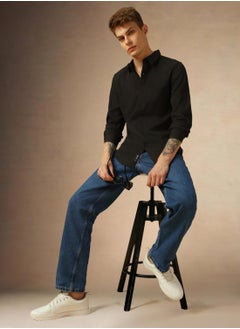 Dennis Lingo Black Shirt For Men For Men Perfect For Casual Occasion  - Image 5