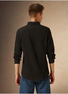 Dennis Lingo Black Shirt For Men For Men Perfect For Casual Occasion  - Image 3