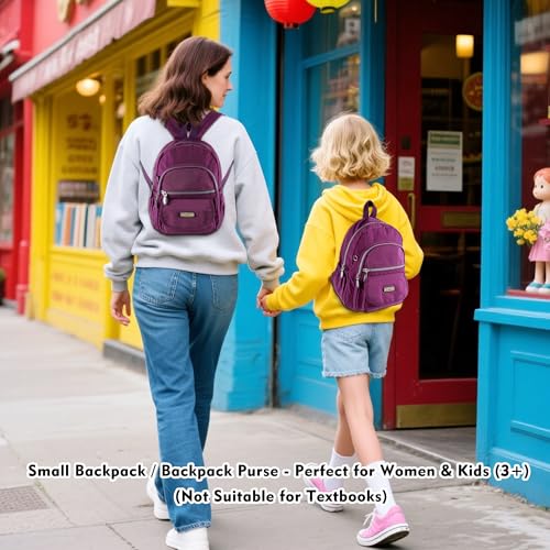 AOTIAN Mini Nylon Women Backpacks Casual Lightweight Small Daypack for Girls - Image 2