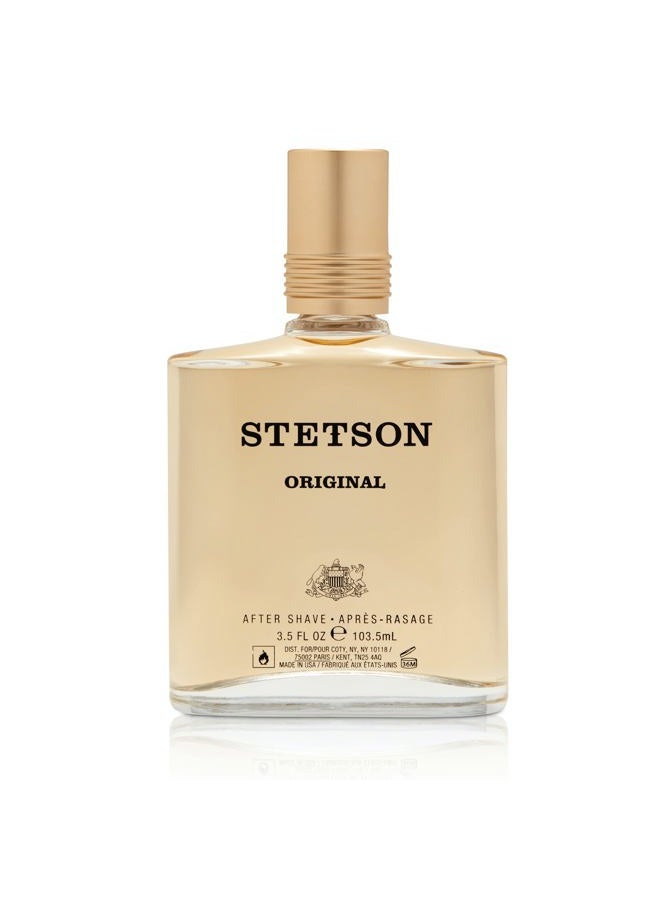 Stetson Original Aftershave by Scent Beauty - After Shave Splash for Men - Earthy and Woody Aroma with Fragrance Notes of Citrus, Patchouli, and Tonka Bean - 3.5 Fl Oz  - Image 1