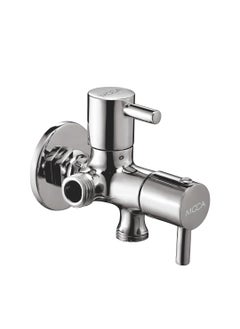 Moca Premium Bath Fittings MOCA Turbo Series 2Way Angle Valve Chrome Plated Brass Dual Control  - Image 1