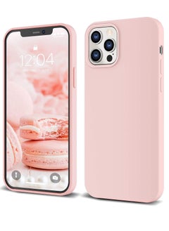 MIGOFAST Liquid Silicone Gel Cover with Full Body Protection Anti-Scratch Shockproof Case Compatible with iPhone 12 Pro Max  - Image 1